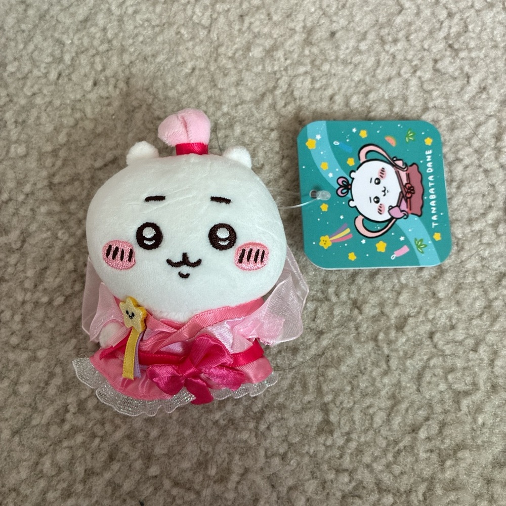 Fairy costume Chiikawa keychain plushie
princess costume chiikawa
new with tag
